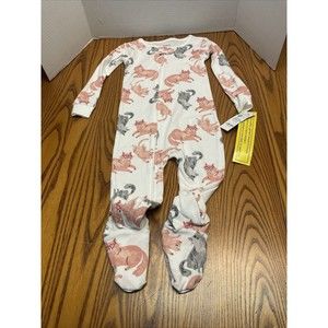 Child of Mine by Carter's Kitten Pattern Pajamas Baby Girl Size 24 months New